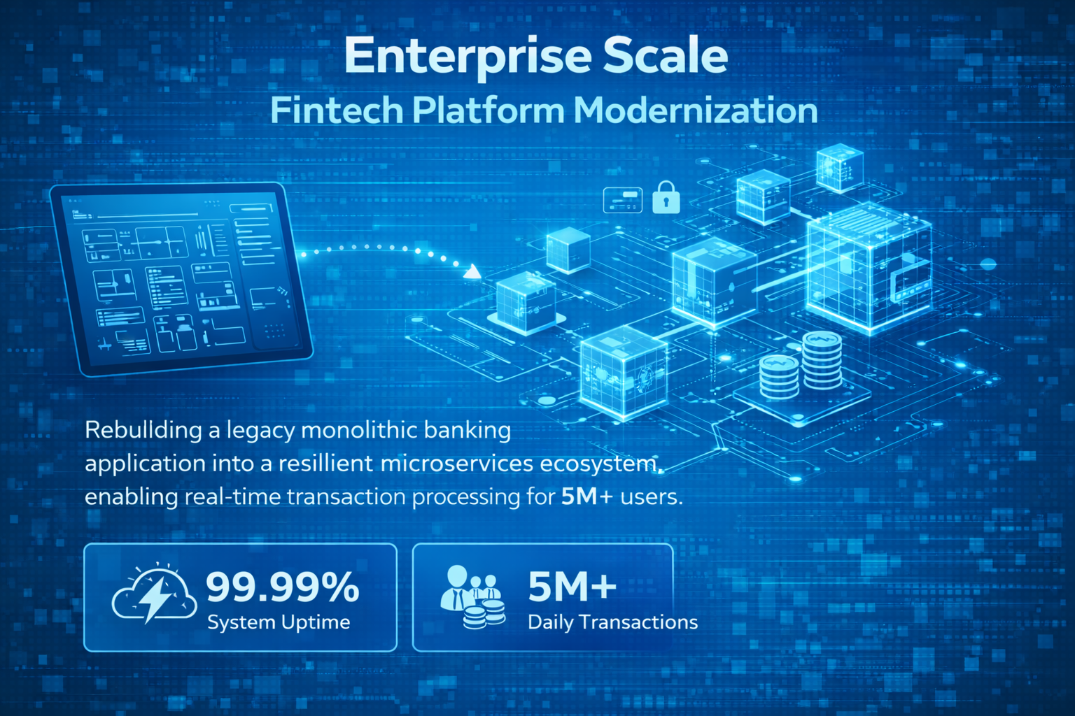 Fintech Platform Modernization Case Study